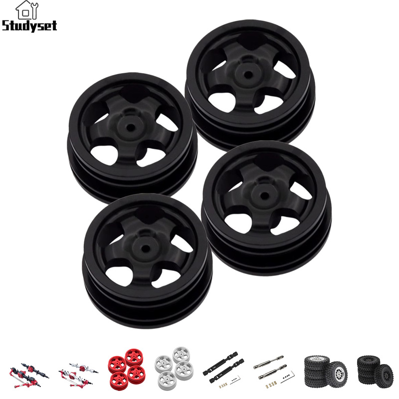 Studyset in stock MN82 LC79 Metal Front Rear Axle Wheel Hub Compatible For MN82 1/12 RC Car Upgrade Parts Replacement Accessories ราคา 356 บาท*ส่งฟรี
