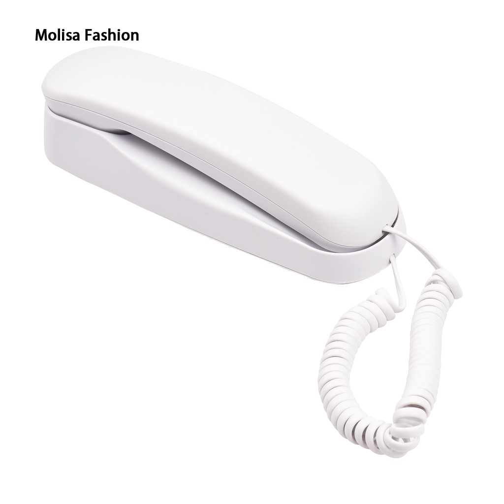 SAI LI WEI Fixed price mini wired desktop phone, no noise/pause/modification, suitable for home/office use ราคา 230 บาท*ส่งฟรี