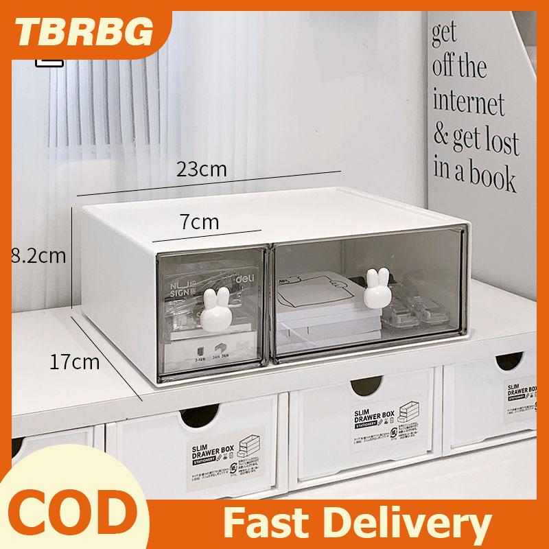 TBRBG Thỏ xử lý kết hợp ngăn kéo hộp văn phòng phẩm tổ chức Máy tính để bàn sinh viên đa ngăn kéo ngăn bút chì tủ