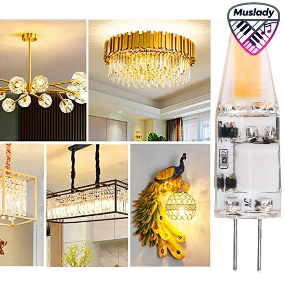 MUSLADY G4 Bulb Plug And Play หลอดไฟความสว่างสูงพิเศษ 3W สำหรับชิ้นส่วนอิเล็กทรอนิกส์ภายในบ้านสำหรับสำนักงาน ชิ้นส่วนไฟฟ้าสำหรับการเปลี่ยนชิ้นส่วนสำหรับชิ้นส่วนอิเล็กทรอนิกส์ ราคา 64 บาท*ส่งฟรี