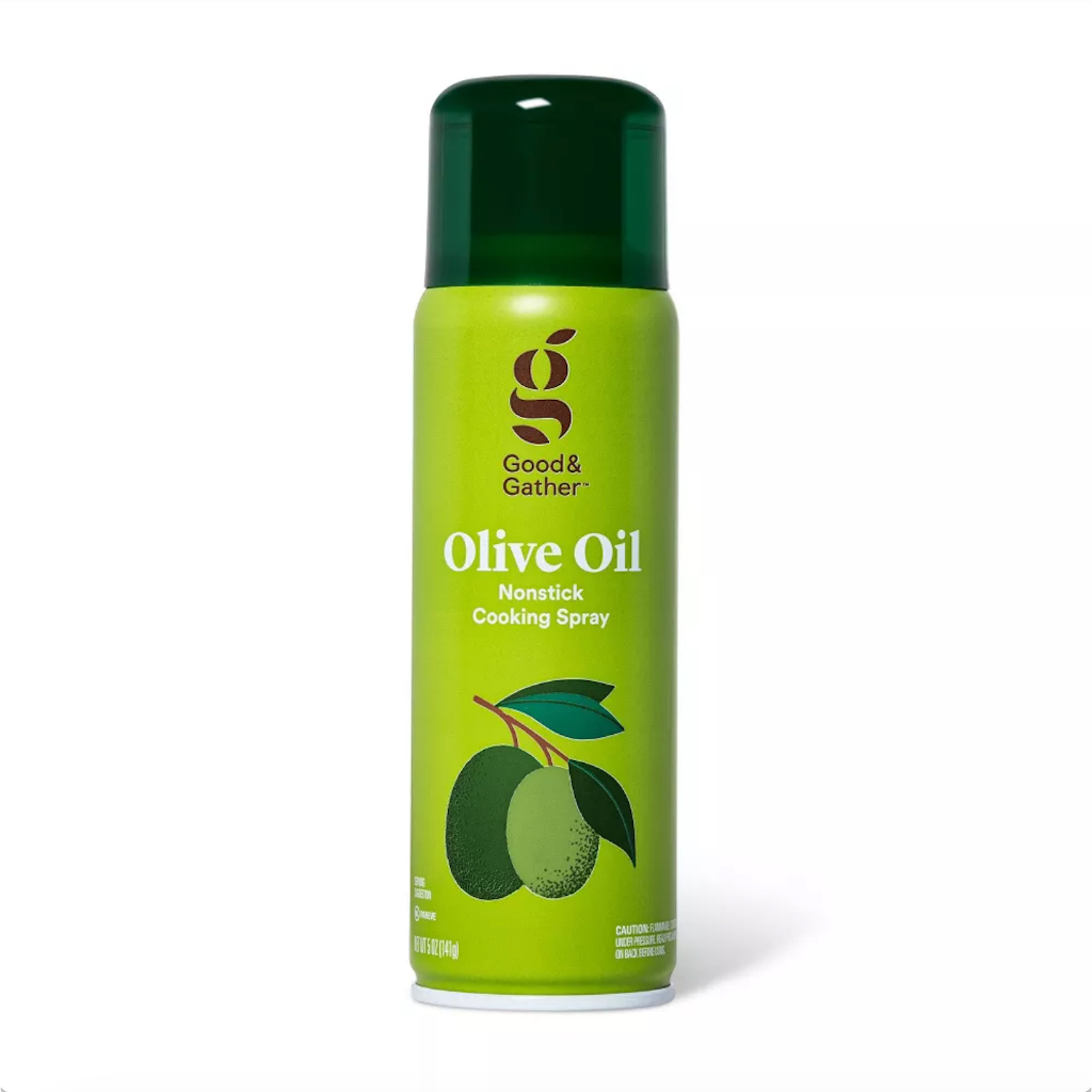 CHAI XỊT DẦU OLIVE Good & Gather Nonstick Olive Oil Cooking Spray, KHÔNG DÍNH CHẢO, 141g (5 oz) SẢN PHẨM RẤT ĐƯỢC ƯA CHUỘNG TRÊN THỊ TRƯỜNG KHÁCH YÊU TRẢI NGHIỆM THỬ NHÉ SẢN PHẨM TỐT, MONG ĐƯỢC ỦNG HỘ VÀ ĐÁNH GIÁ