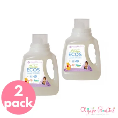 ECOS Earth Friendly Baby Laundry Liquid - Chamomile & Lavender, 1478.5ml - Pack Of 2