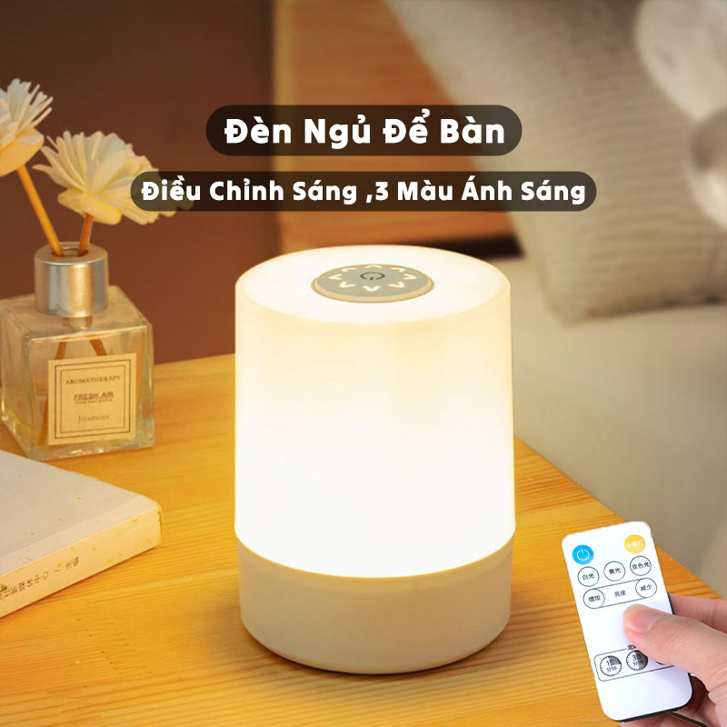 Đèn LED cảm ứng Đèn bàn Mini có thể sạc lại Đèn ngủ Đèn học tại nhà Đèn ngủ Đèn ngủ Đọc sách Phòng ngủ Hành lang