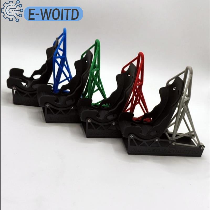 【E-WOITD】 ที่วางโทรศัพท์มือถือรูปร่างที่นั่งรถแข่งที่วางโทรศัพท์มือถือโมเดลขนาดเล็กสำหรับตกแต่งฉาก ราคา 160 บาท*ส่งฟรี