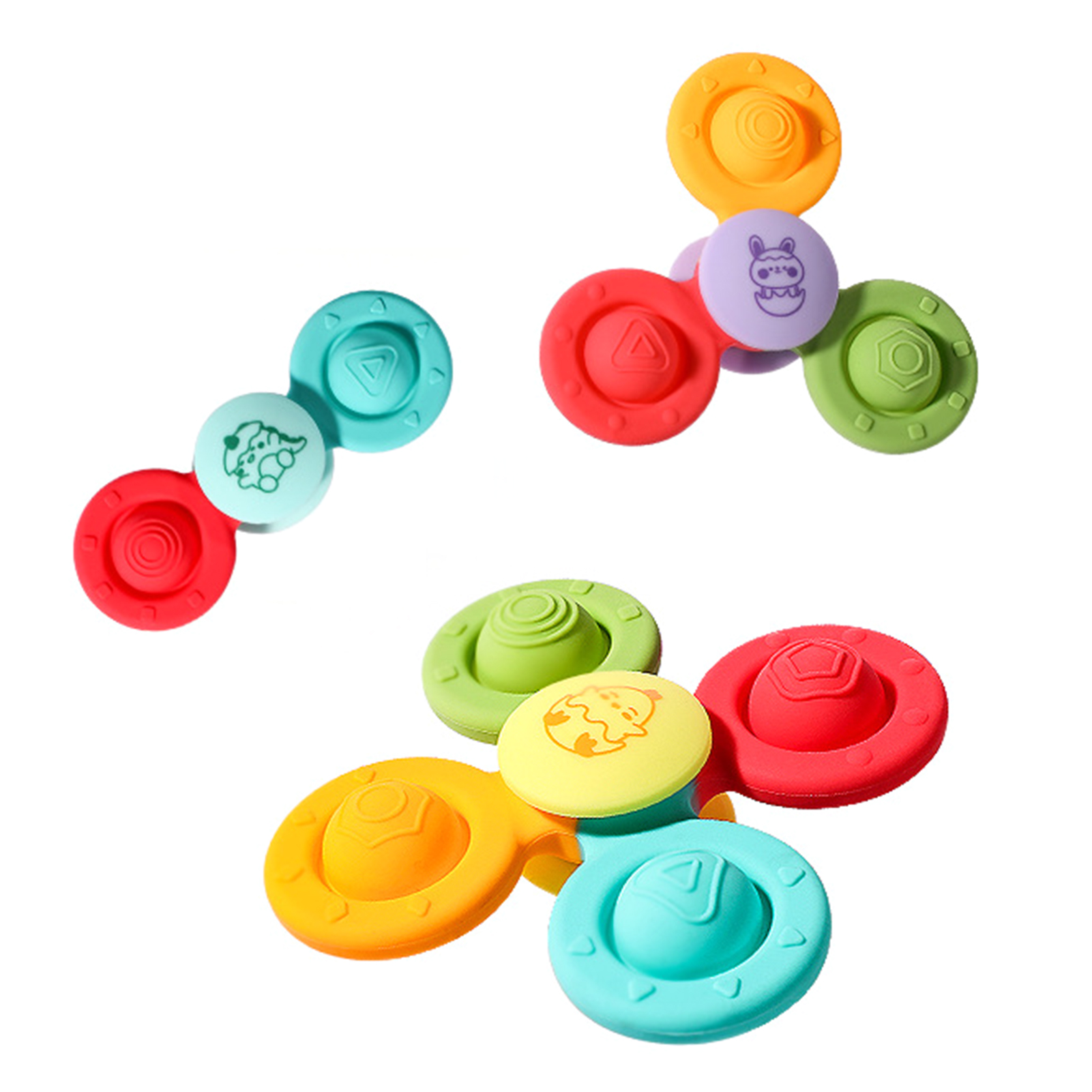 218s Sucker Spinner Toy for Babies Food