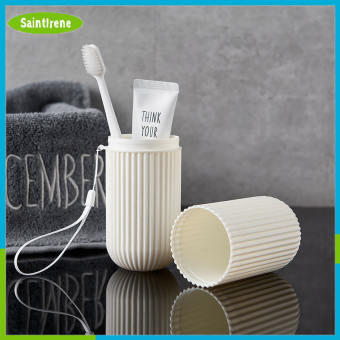 Cốc rửa, cốc răng, hộp bàn chải đánh răng du lịch, Bộ cốc đánh răng và nước súc miệng di động, hộp đựng kem đánh răng và bàn chải đánh răng lớn