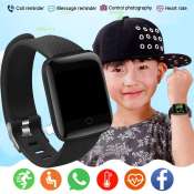 Kids' Smart Sports Watch - Waterproof Fitness Tracker & Heart Monitor