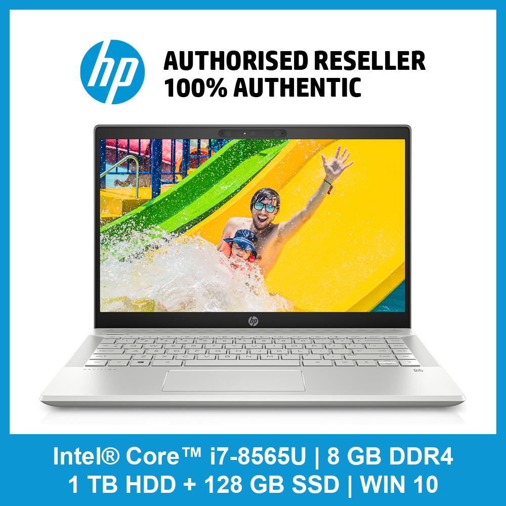 HP Pavilion 14-ce1019tx / i7-8565U / 8 GB RAM / 1 TB 5400 rpm SATA / 128 GB SSD / WIN 10