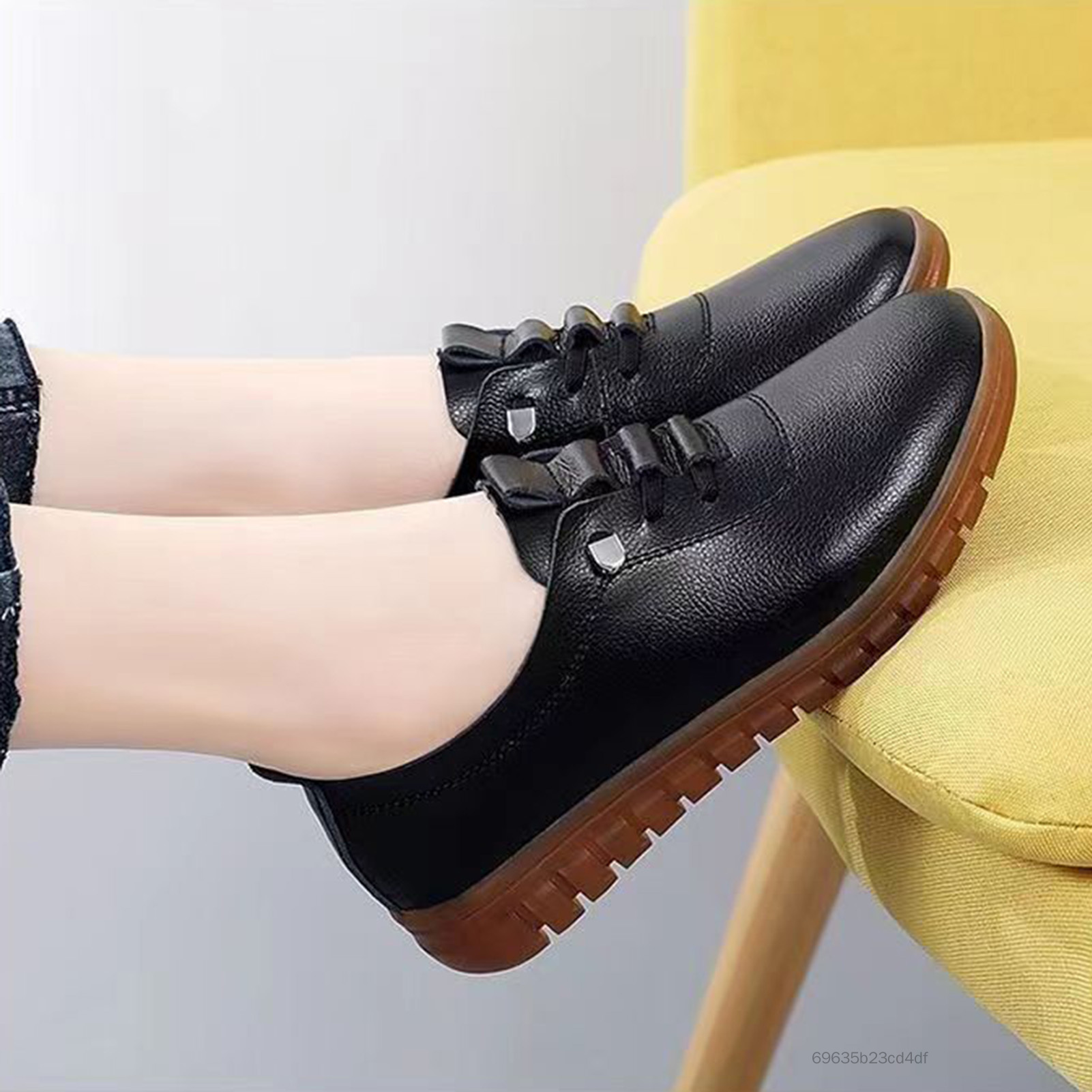 Giày thể thao nữ đế mềm màu trắng thoáng khí và nhẹ chống mài mòn cho nữ Phụ nữ và các cô gái tuổi teen JS-022-VN - 3