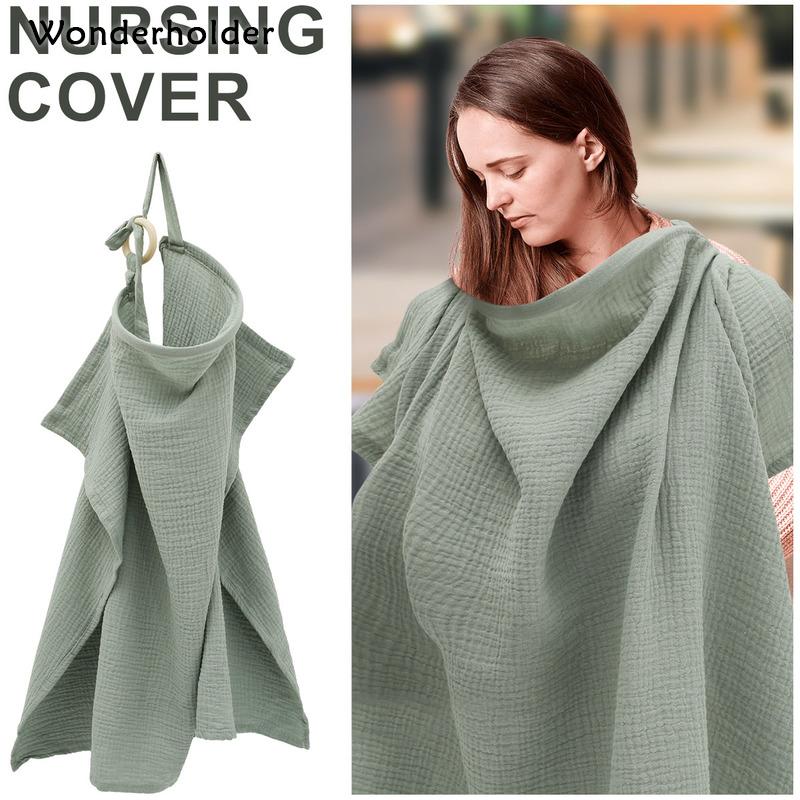 Nursing Cover Breathable Privacy Nursing Covers Soft Comfortable Cotton