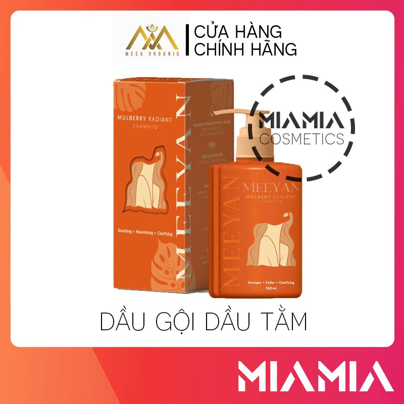 Dầu gội dâu tằm meeyan chính hãng dưỡng tóc chắc khoẻ hạn chế gẫy rụng