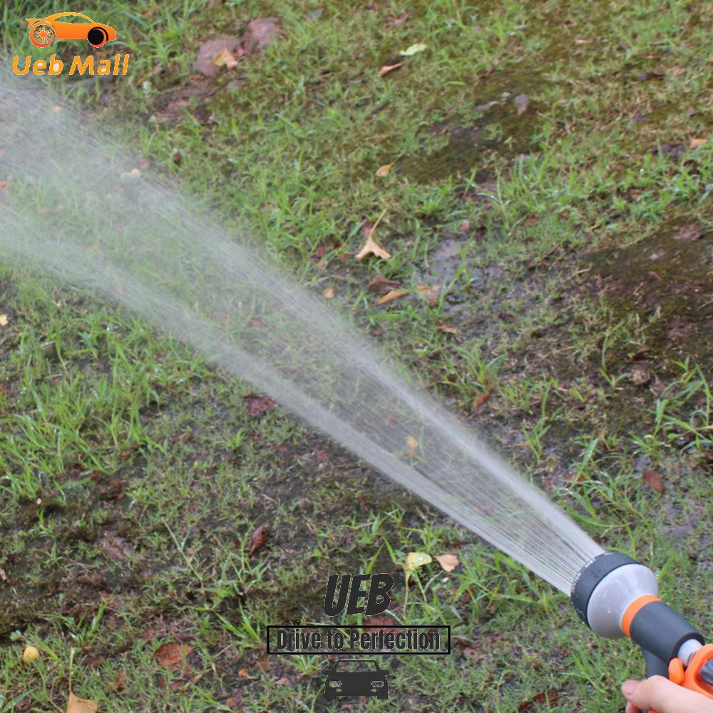 [UEB Mall]ปืนน้ำแรงดันสูงแบบพกพารถล้างรถหนักเครื่องพ่นพ่นน้ำรดน้ำความดันไฟฟ้าเครื่องซักผ้าสำหรับสนามหญ้าและสวน ราคา 105 บาท*ส่งฟรี