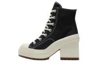 Chuck 70 De Luxe Converse Heel High Black Egret-A05347C