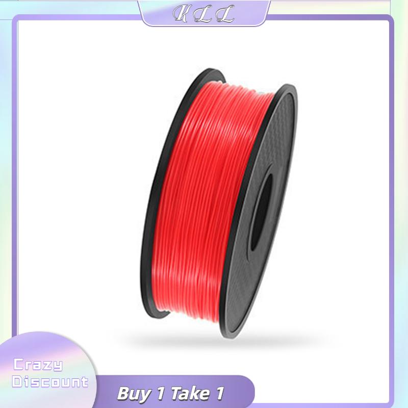 KLL TPU 3D máy in Filament 1.75 MÉT 1kg nhựa in ấn Filament vật liệu cao su cho 3D in ấn