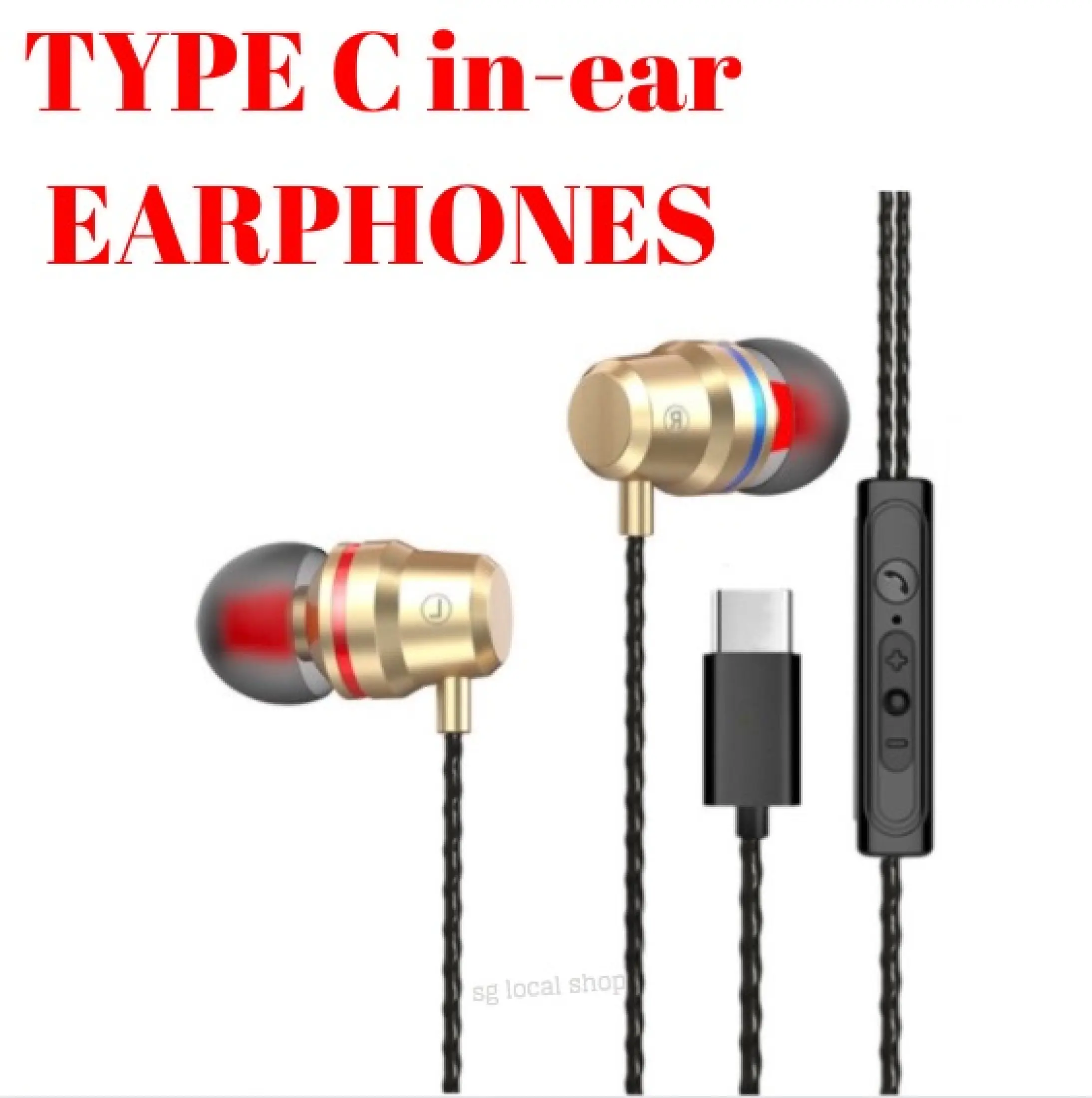 realme c type earphone
