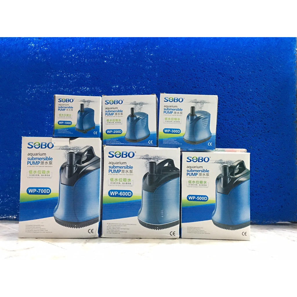Máy bơm chìm hút đáy 360 độ sobo wp - 100d/ 200d/ 300d/ 500d/ 600d/ 700d