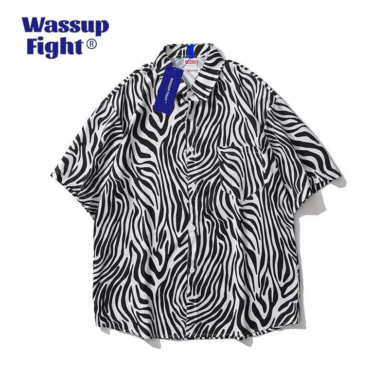 Wassup chiến đấu với đàn ông Hawaii đi biển RASCAL Vice City TOMMY Áo Sơ Mi Hoa fnhgfdhgfhww-cb