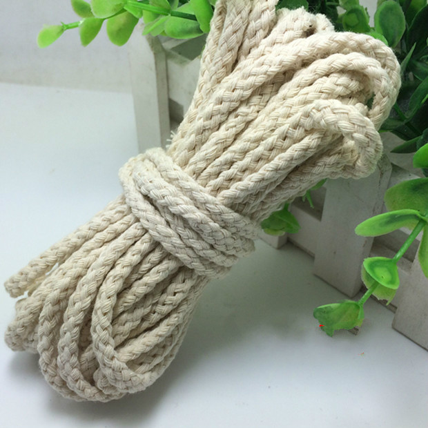 5meter 5mm/7mm Cotton Rope Craft Decorative Twisted Cord Rope For Handmade Decoration DIY Lanyard Th