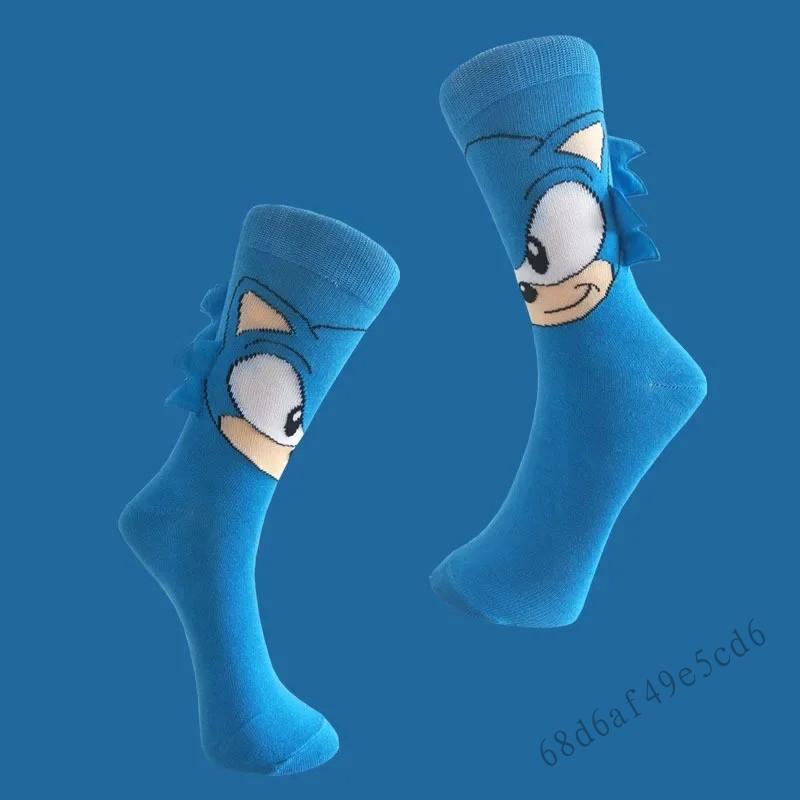 Vớ cotton Sonic cho trẻ em - Phong cách nhân vật hoạt hình