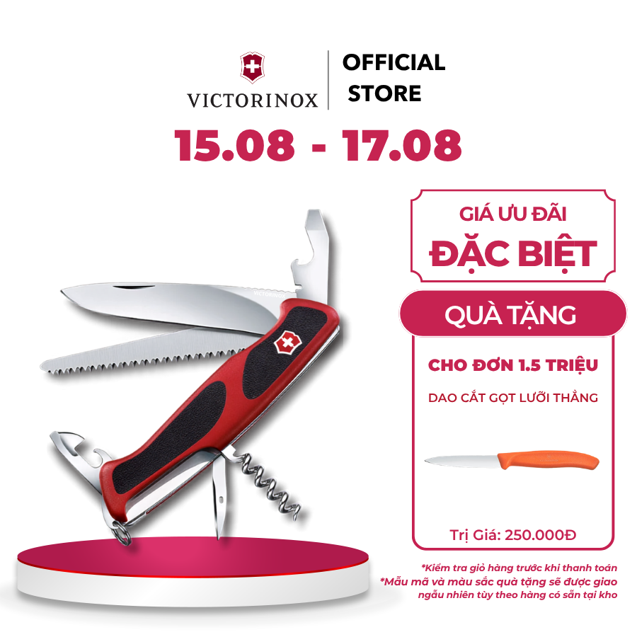 Dao xếp đa năng Ranger 55 Grip Victorinox Thụy Sĩ
