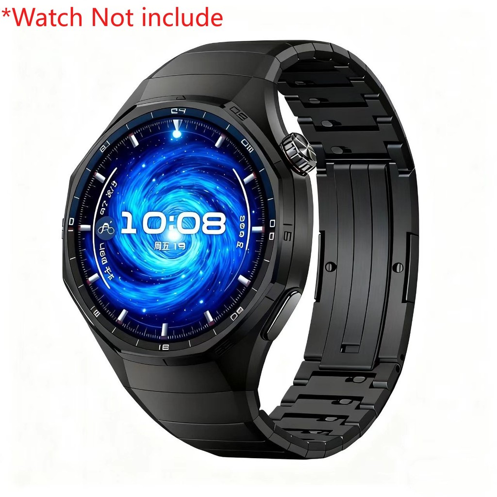 Không có khoảng trống sang trọng Titanium dây đeo cho Huawei Watch GT 6 Pro Titanium kim loại vòng đ