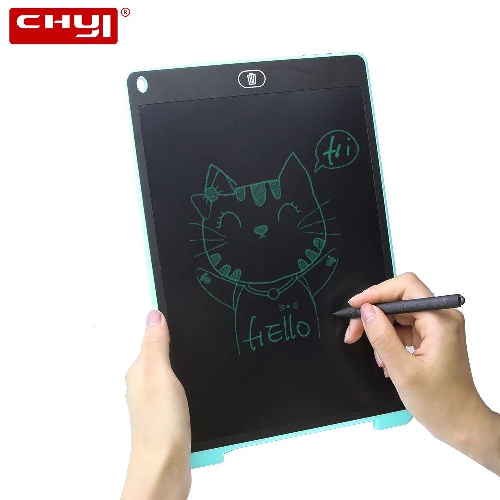 【Worth-Buy】 Chyi 12 Inch Lcd Erasable Writing 12'' Digital Drawing Pad Electronic Notepads Wireless 