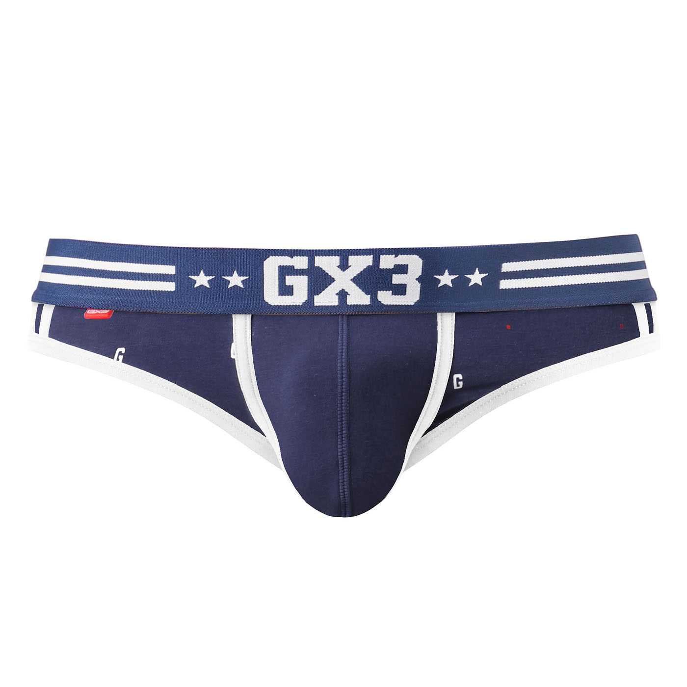 GX3 Underwear THE COTTON Brief Logo/Rugby - Navy