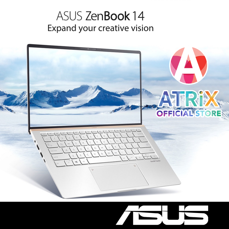 ASUS Zenbook 14 UM433DA-A5046 | only 1.15kg | 14 FHD | AMD Ryzen 7 | 8GB RAM | 1TB PCIe SSD | Win10 Home | 2Yr ASUS International Warranty | Ready Stock,Ship Out Today