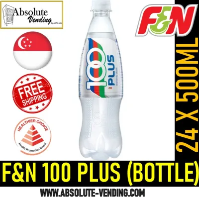 F&N 100 Plus 500ML X 24 (BOTTLE) - FREE DELIVERY within 3 working days!