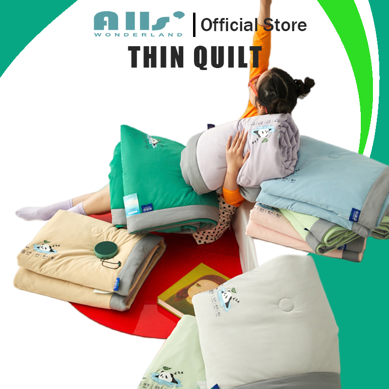 Alls' Wonderland Solid Color Cool Quilt Green Air Conditioner Quilt 薄被子 ราคา 694 บาท*ส่งฟรี