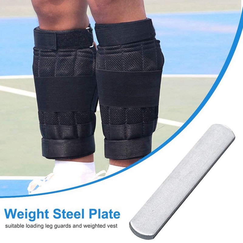 16Pcs Weight Steel Plate Load-Bearing Training Accessories for Weighted Vest Ankle Leg Sport Strengt