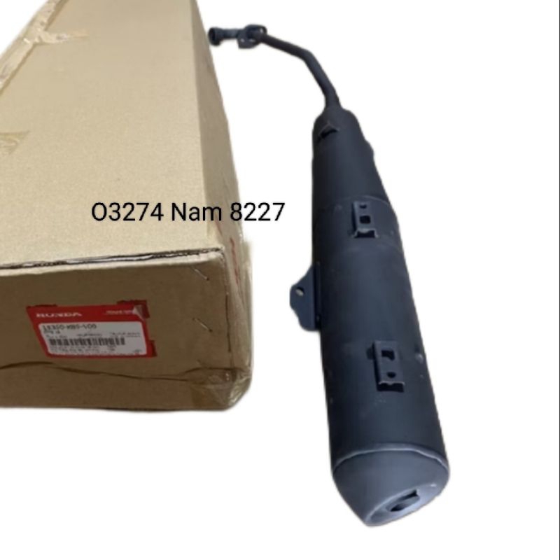 Cây pô ống xã xe WAVE A, ALPHA 110 zin chính hãng Honda
