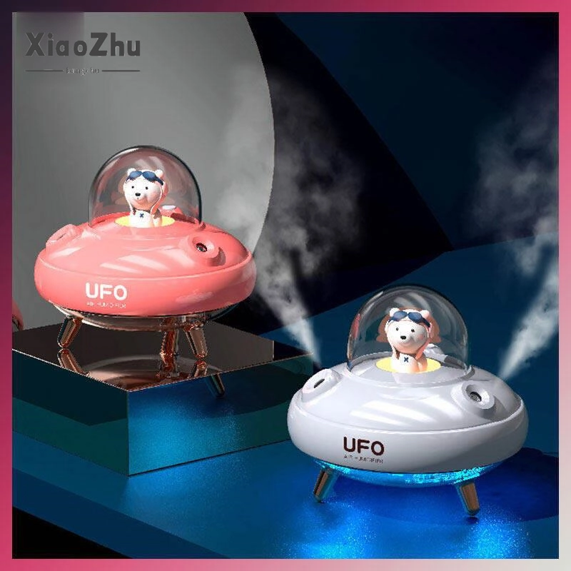 ภาพหน้าปกสินค้าxiaoZhchu with wholesale Spray double cute pet home hfier bedroom office table mini USB night light air per จากร้าน XiaoZhubangchu  บน Lazada