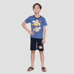 Little M Set Baju Tidur Print Car Anak Laki-laki 121242870