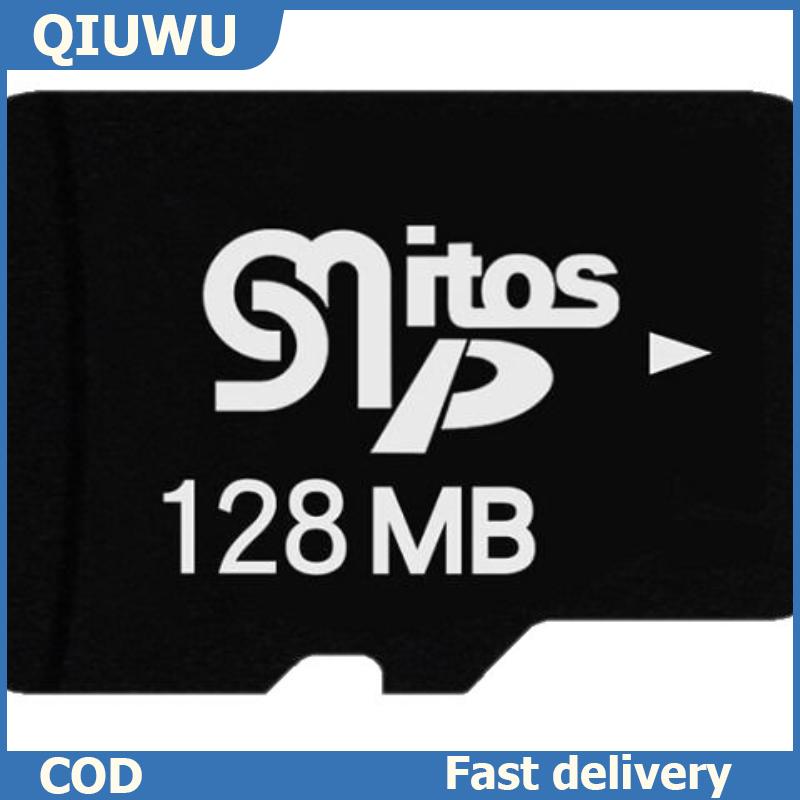 QIUWU Mitos Micro SD การ์ดความจุสูงการถ่ายโอนความเร็วสูงสำหรับโทรศัพท์กล้องโดรน ราคา 121 บาท*ส่งฟรี