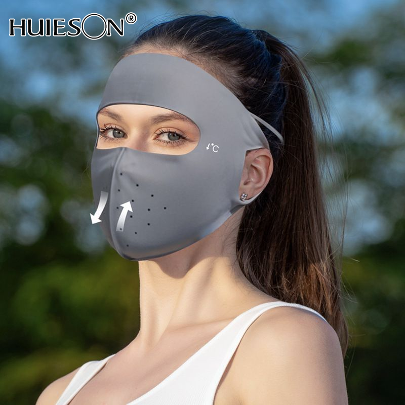 HUIESON 3D Lightweight Breathable Full Face Sun Protection Mask