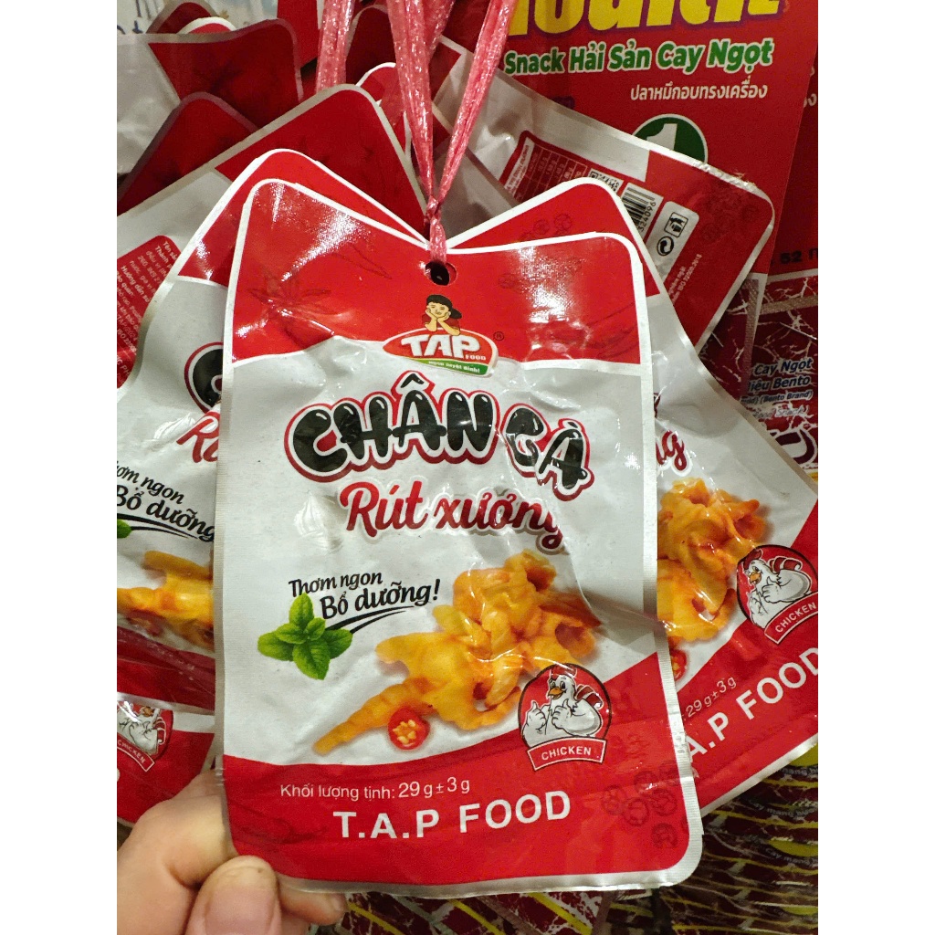 Combo 10 Chân Gà Rút Xương Tapfood - Hàng Việt Nam Chất Lượng Cao