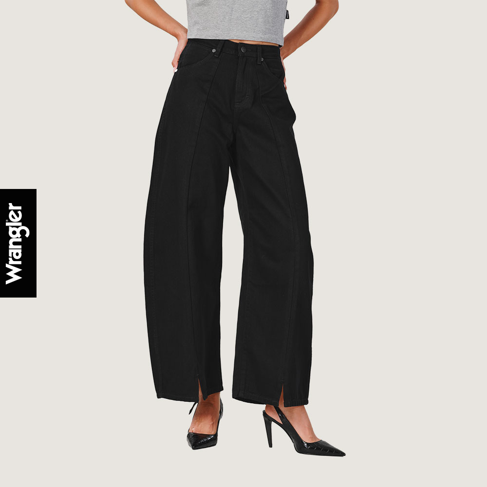 WRANGLER กางเกงยีนส์ผู้หญิง คอลเลคชั่น Everyday with Wrangler เอวสูง ทรงขากว้าง Barrel รุ่น WR S125WBARN09 ราคา 2,243 บาท*ส่งฟรี