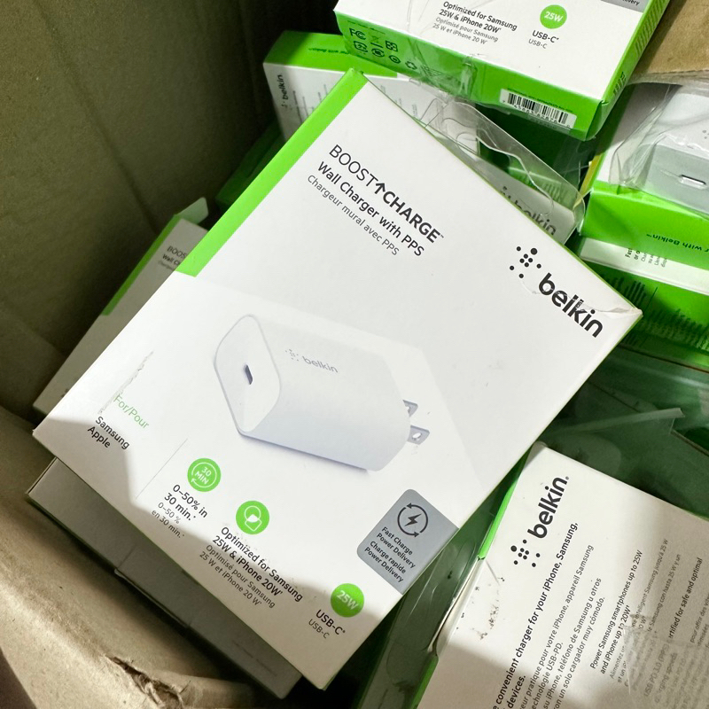 Củ sạc belkin 25w usb-c pd/pps wca004