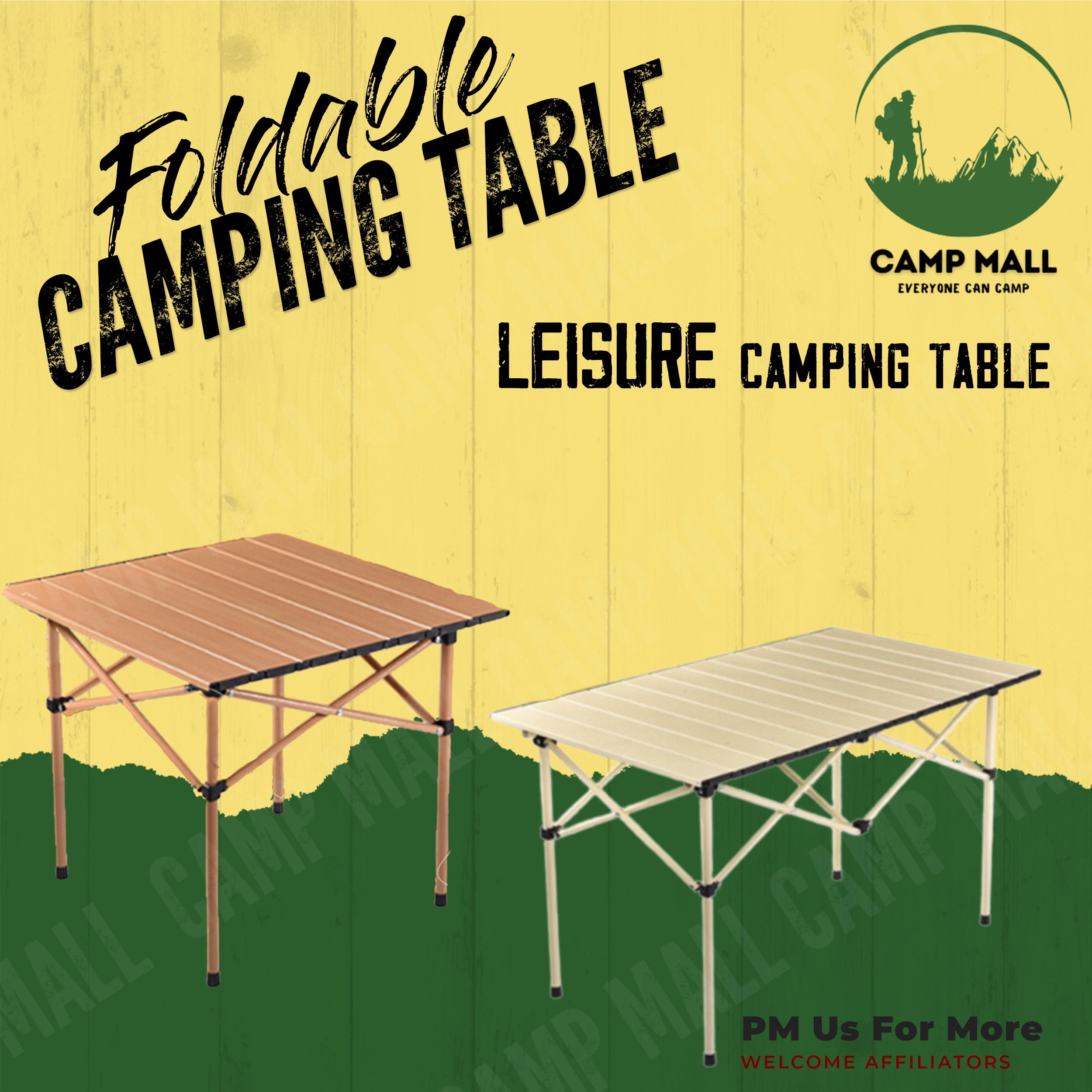 Folding Camping Coleman Wood Roll Table 90 Outdoor Furniture