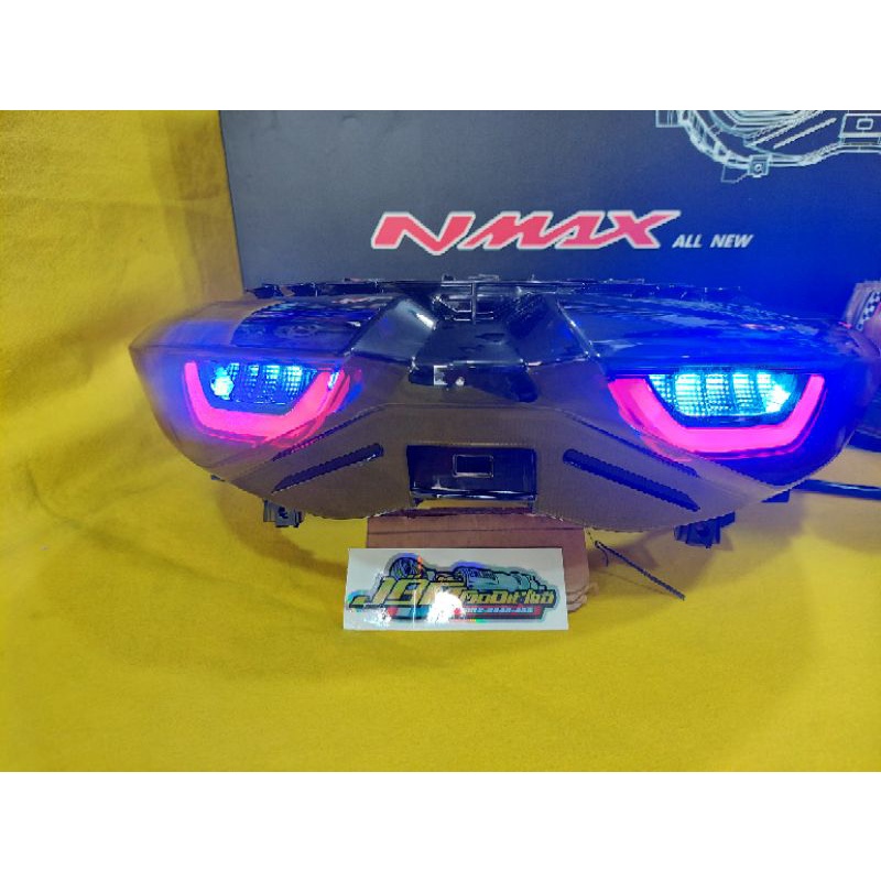 Lampu stop led nmax New by Cr7 ( model xmax ) Harga 599,999 rupiah*Gratis Ongkir
