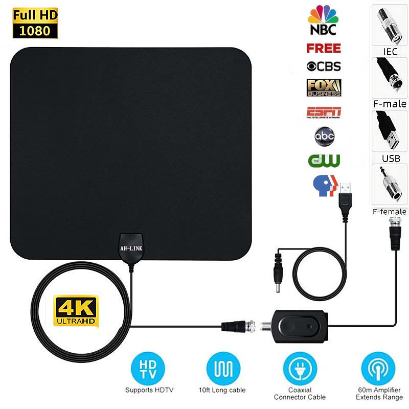 Tivi kỹ thuật số trong nhà sóng mặt đất ăng ten HDTV mini ăng ten Ăng ten hdtv-t2