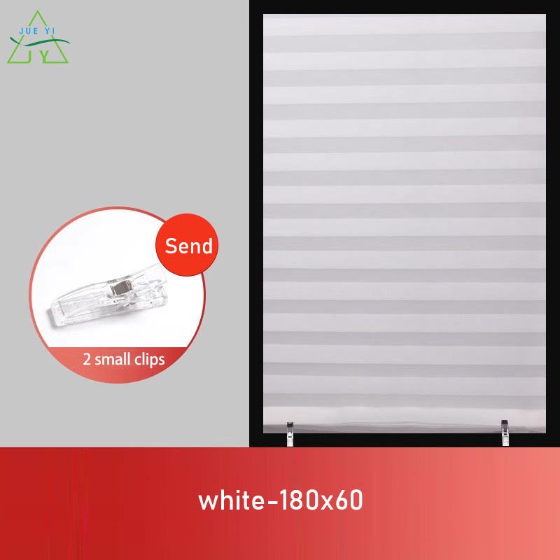 KS cửa sổ Shading Artifact, không đấm, Pleated lá rèm cửa, bảo vệ khỏi ánh mặt trời nhà bếp, thu vào văn phòng mặt trời phòng cách nhiệt
