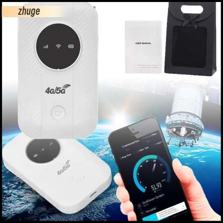 ZHUGE 300Mbps Portable 4G/5G Pocket WiFi Router