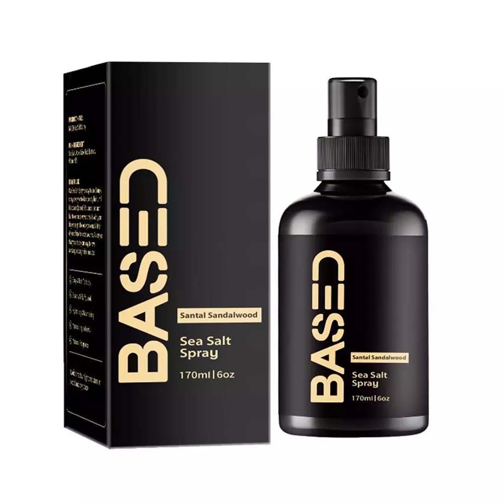 Based on Sea Salt Spray Hair Spray Heatless Beachwave Texture Volume Setting Spray 170ml