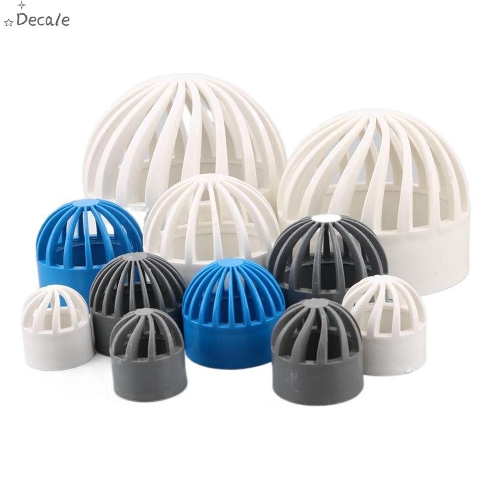 DECALE Tròn 1 Cái Ống dẫn khí Bể cá Ống lọc Phụ kiện đầu nối Nắp thoáng khí Nắp thùng nước Lưới bảo vệ Nắp thông hơi
