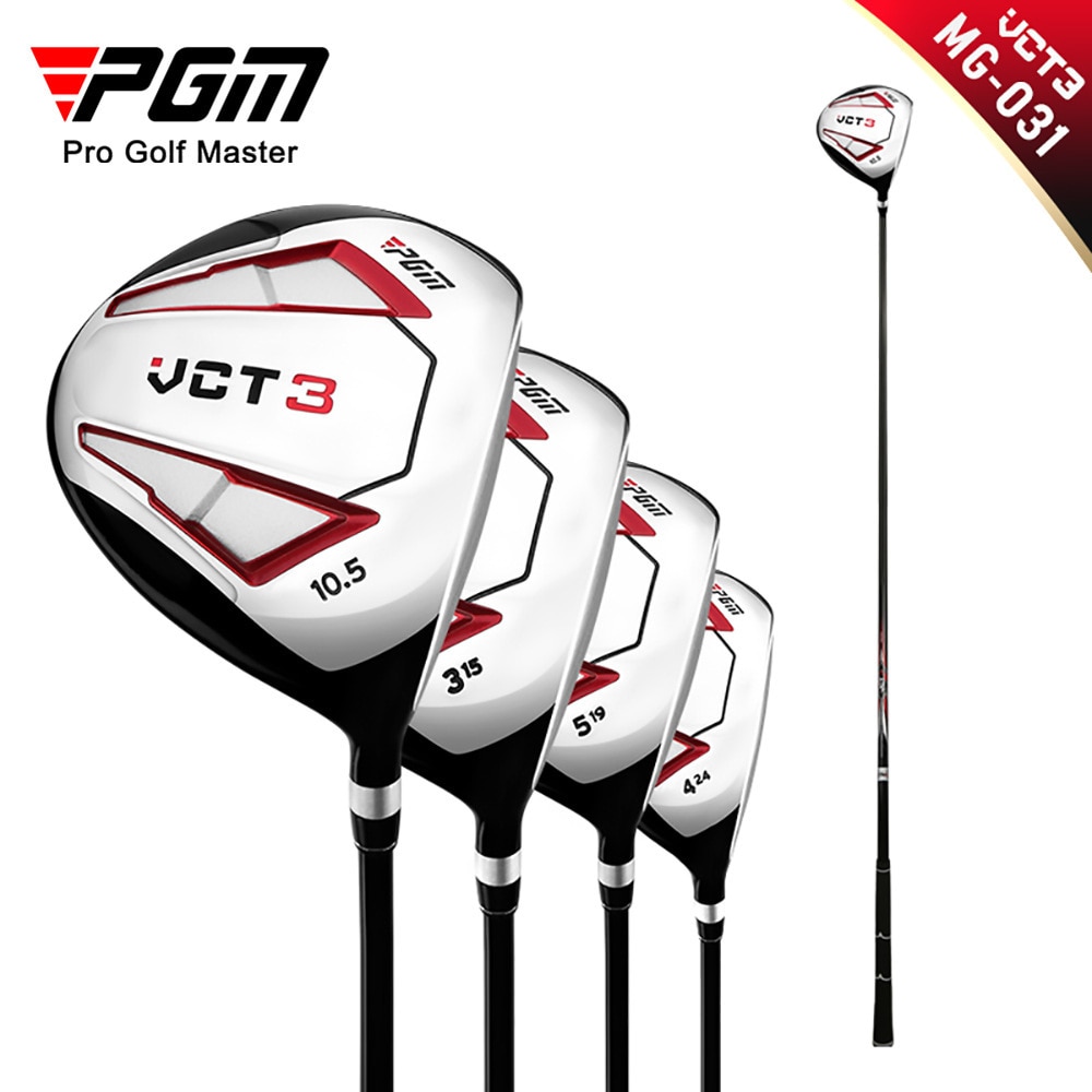 OutTop PGM VCT3 Golf Clubs Men Drivers 1 Wood Beginners Right Hand Aluminum Alloy Head Hybrids Wood Pole 1/3/5/U4 Carbon Shaft MG031 ราคา 1,500 บาท*ส่งฟรี