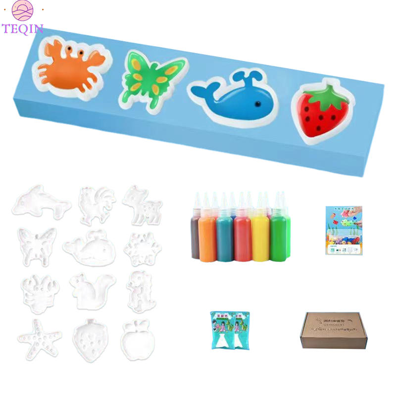 TEQIN new!!Magic Water Elf Handmade Water Toy Creative DIY Marine Life Mold Magic Water Toy For Children Birthday Gifts
