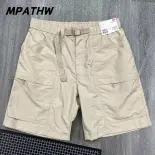 MPATHW  Quần short thắt lưng co giãn, chống nước, thoáng khí, thoải mái cho mùa hè