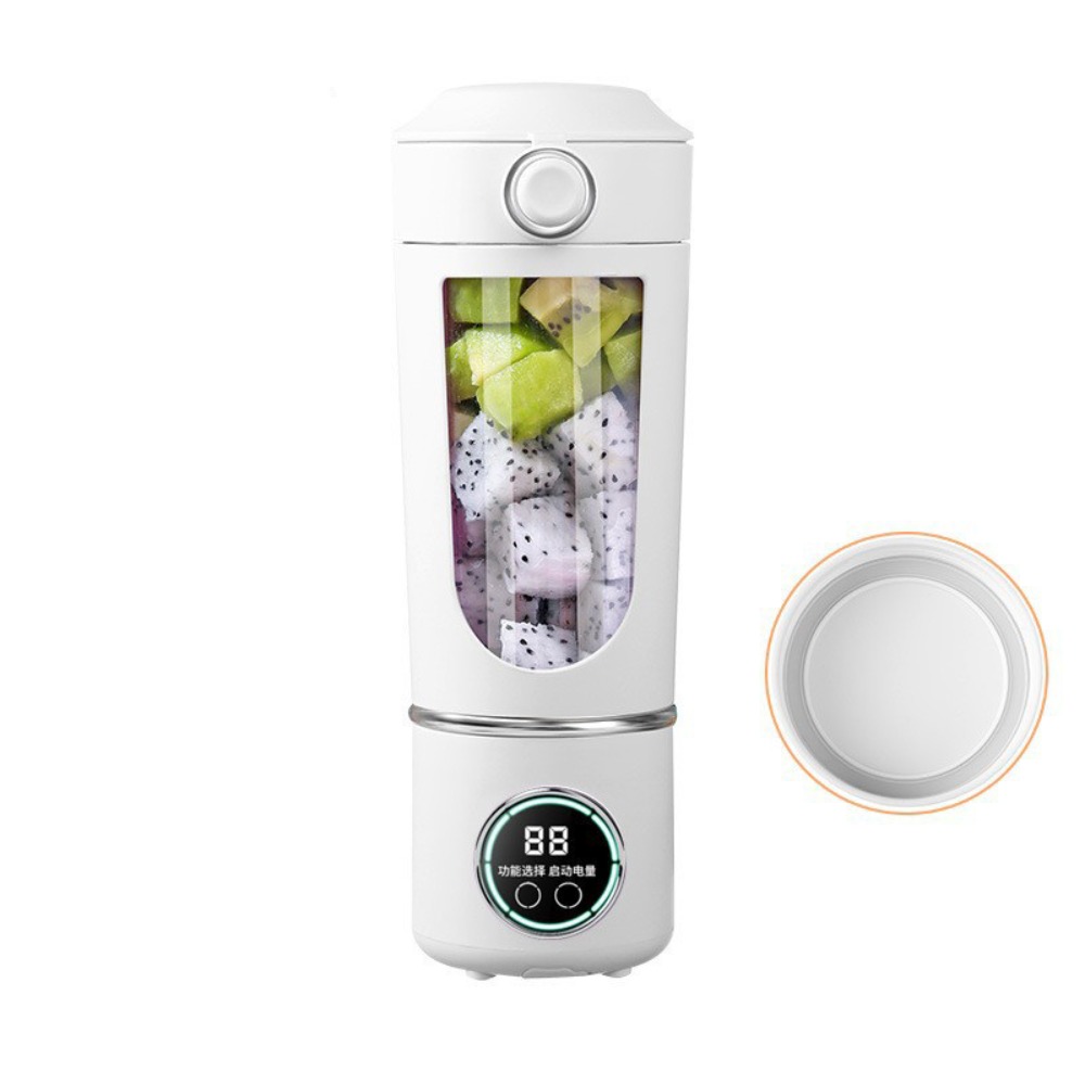 CROSSTIME 700ML Máy làm nước trái cây di động 12 lưỡi dao Thép không gỉ Chai xay sinh tố Sạc USB Trộn nhanh Máy ép trái cây và máy xay sinh tố Chuẩn bị sinh tố - 5